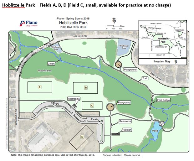 Event Field Map | Play USA Ultimate