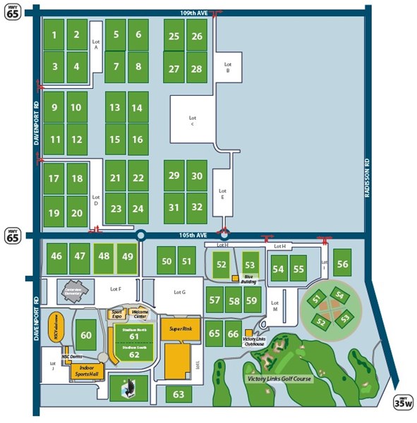 Impact Field Seating Map